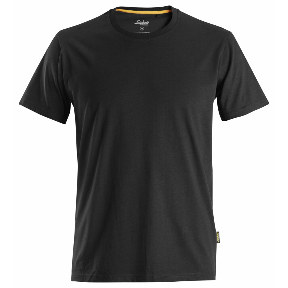Snickers - AllroundWork, T-Shirt Organic Cotton - Black