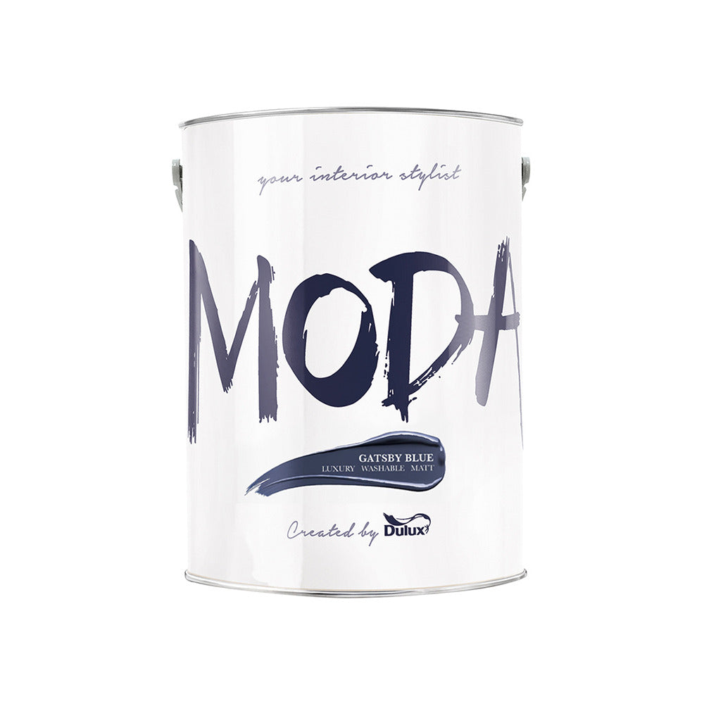 Dulux Moda Matt Gatsby Blue 5L