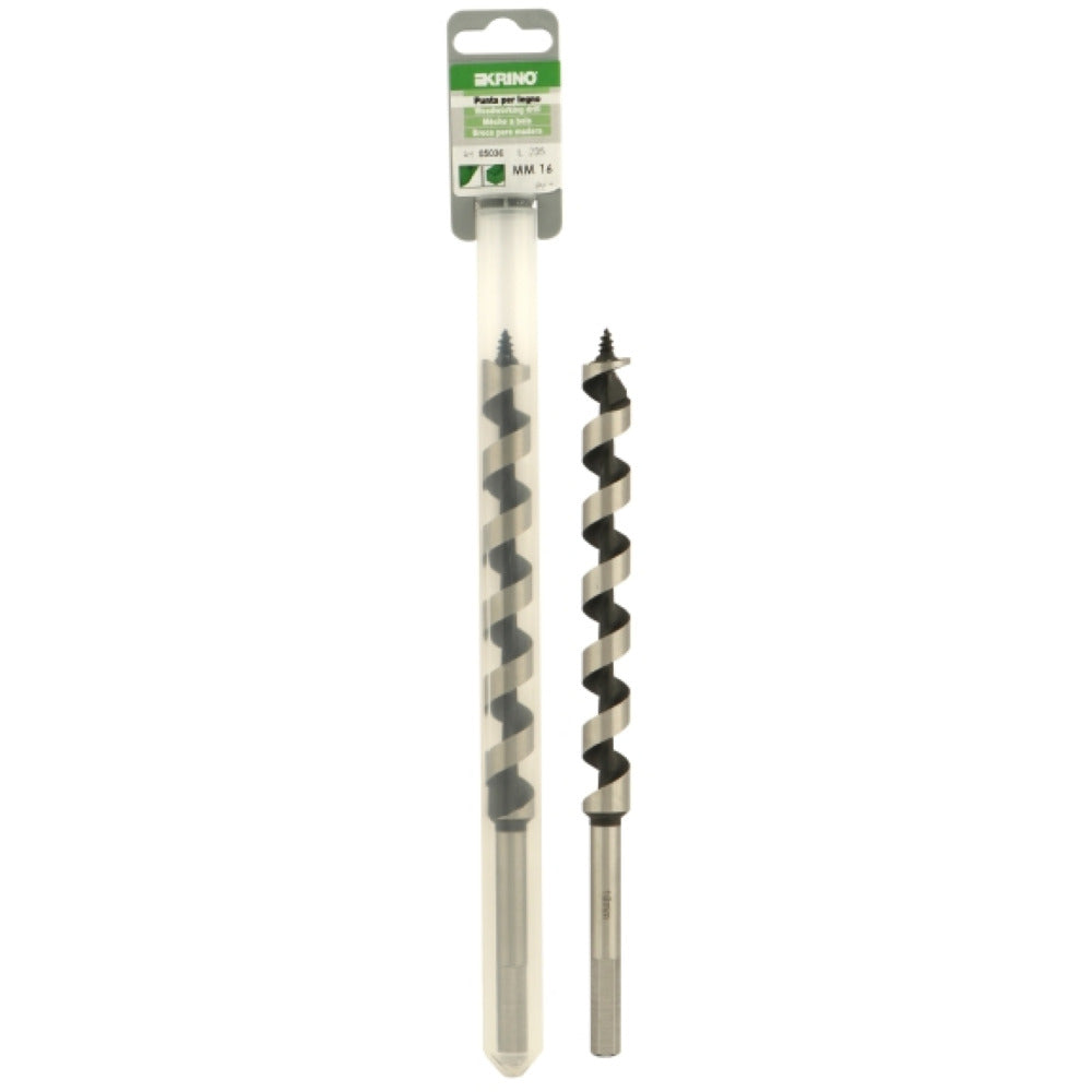 KRINO 10x300mm Hex Shank Auger Bit