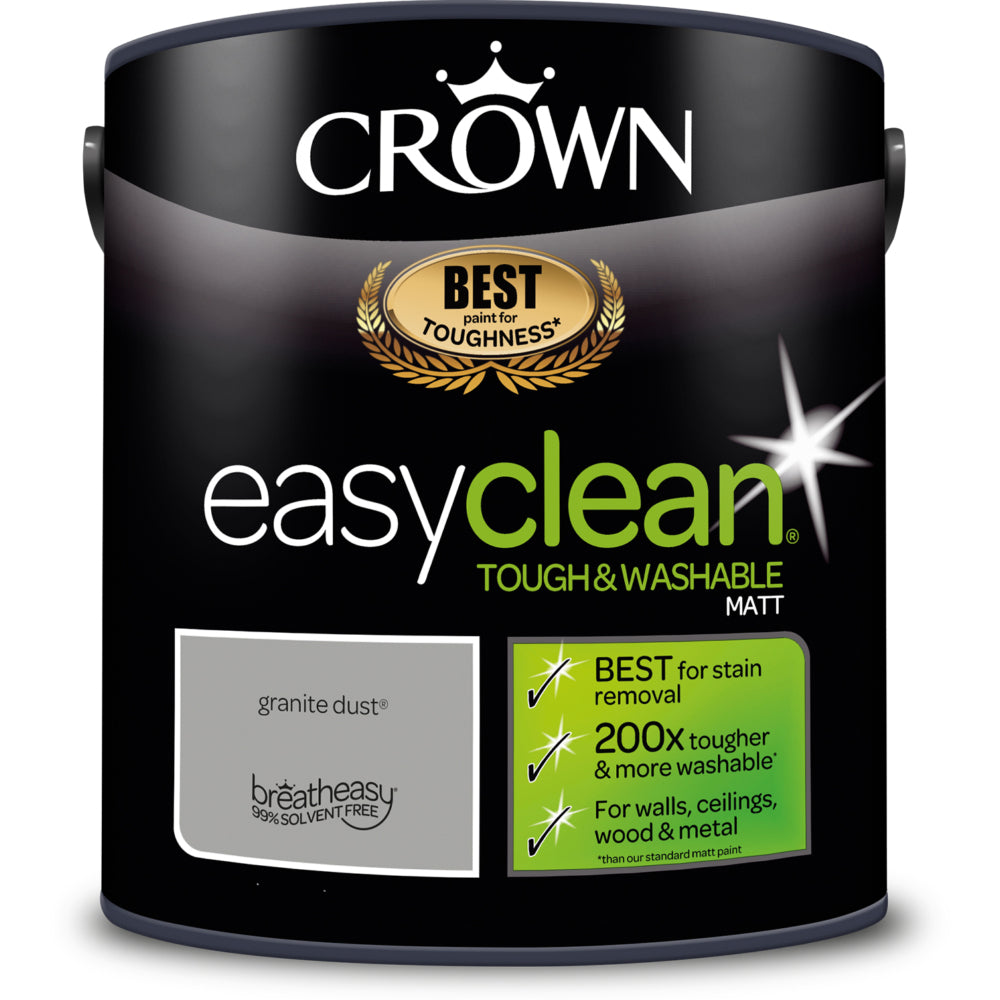 Crown Easyclean Matt 200 Granite Dust 2.5L