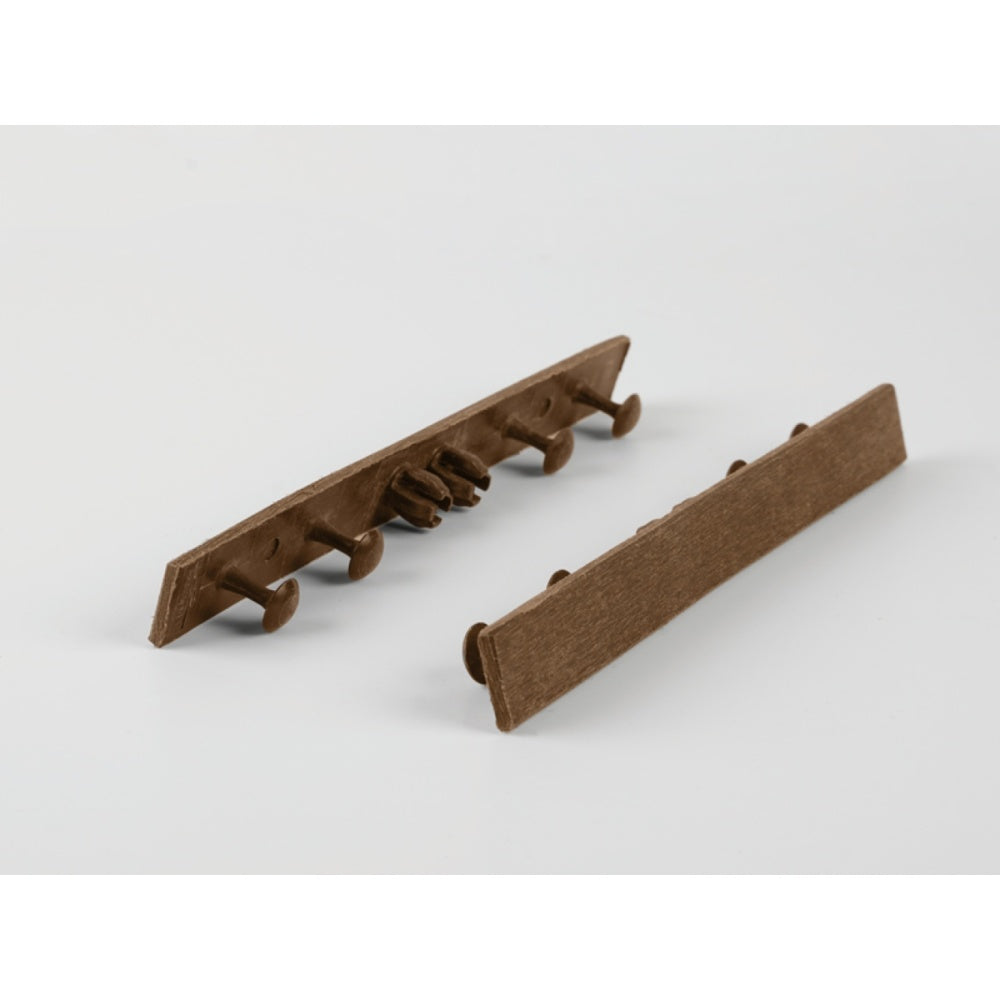 Matching Colour Ultrashield End Cap Walnut for Composite Decking
