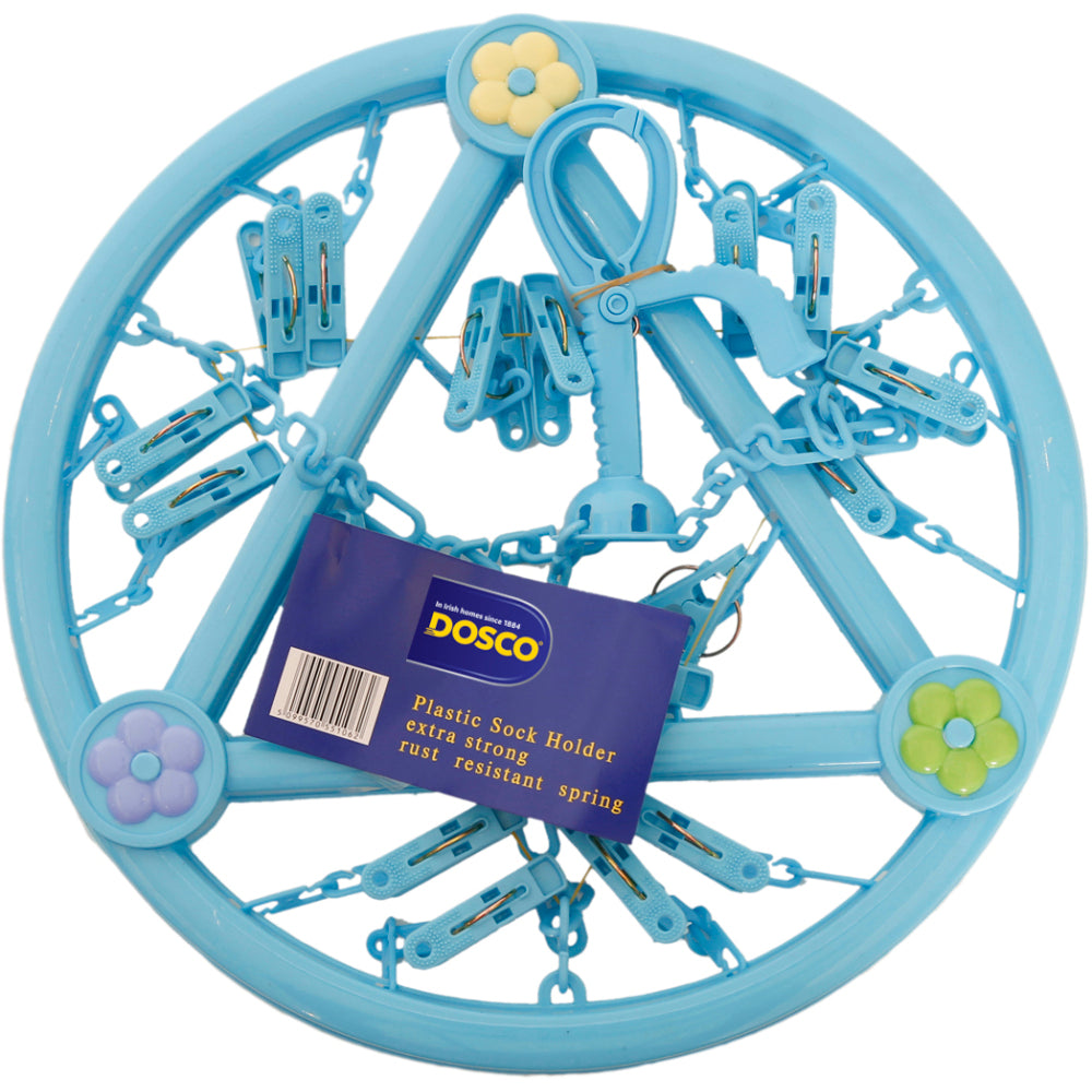 Dosco - Plastic sock hanger extra strong