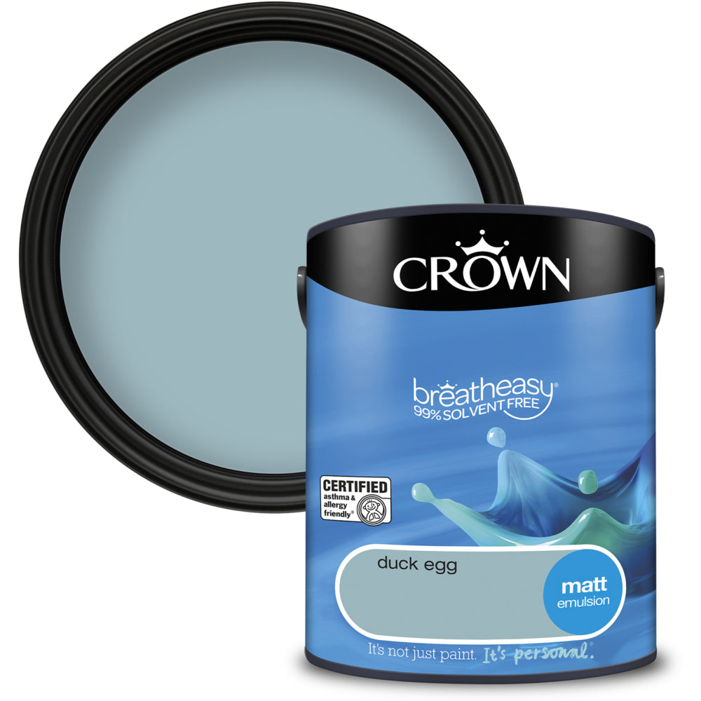 Crown Matt Emulsion Duck Egg 5L