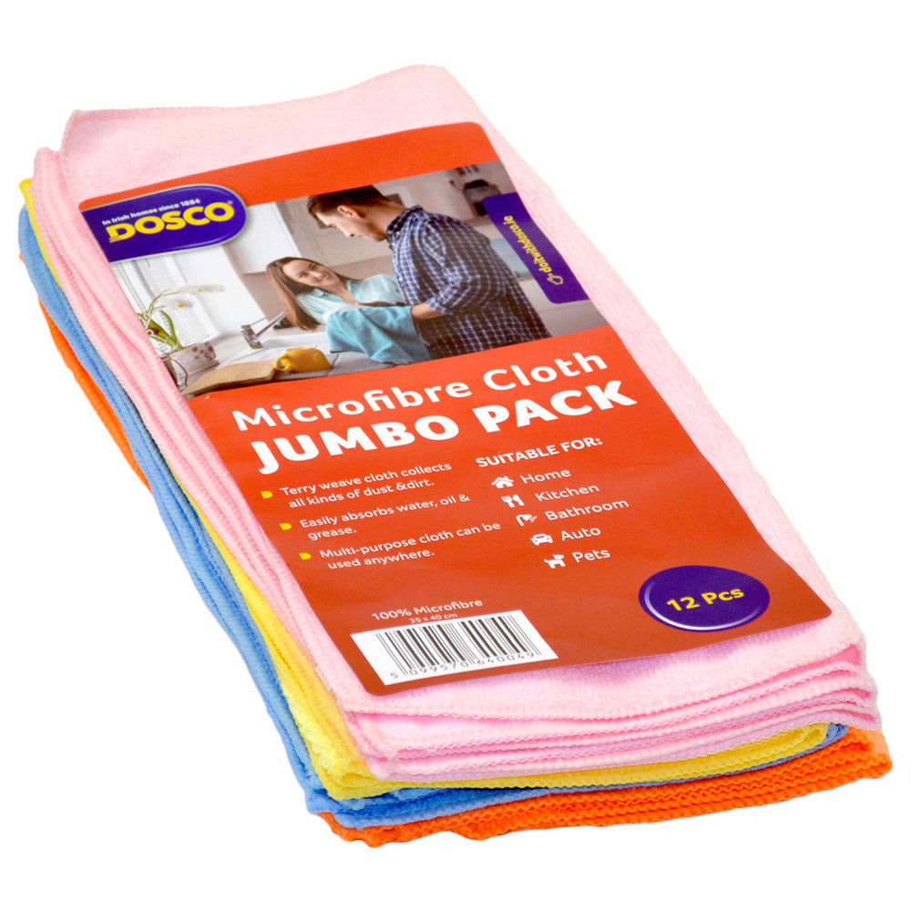 Dosco - Microfibre Terry Cloth (12 Pack)