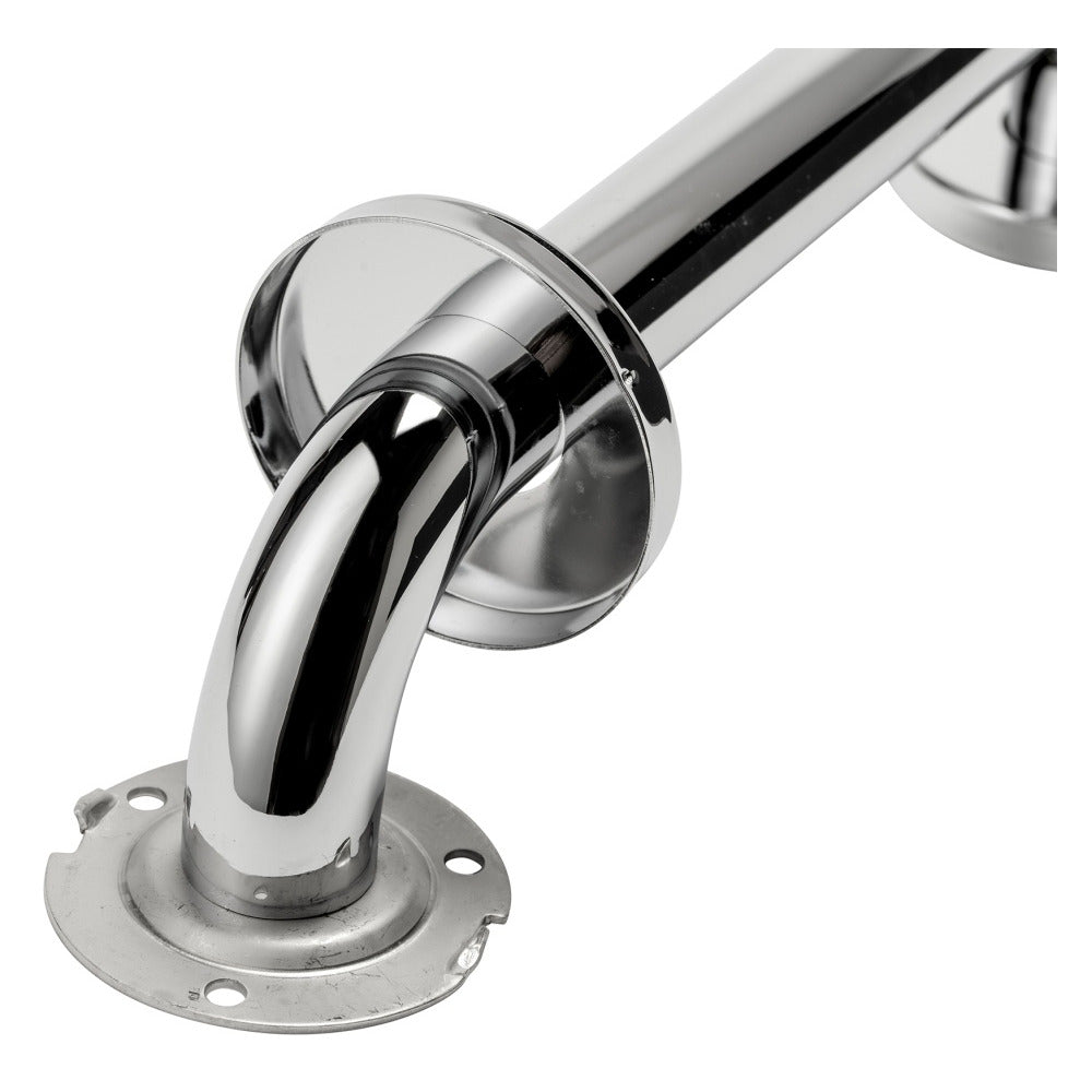 Croydex 300mm Stainless Steel Straight Grab Bar - Chrome