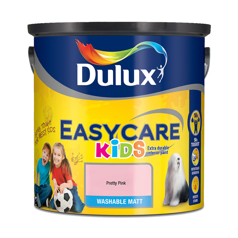 Dulux Easycare Kids Pretty Pink 2.5L