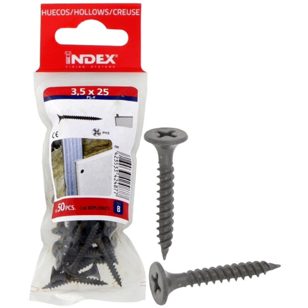 Index Prepack Drywall Screw 3.5x45 Pack25