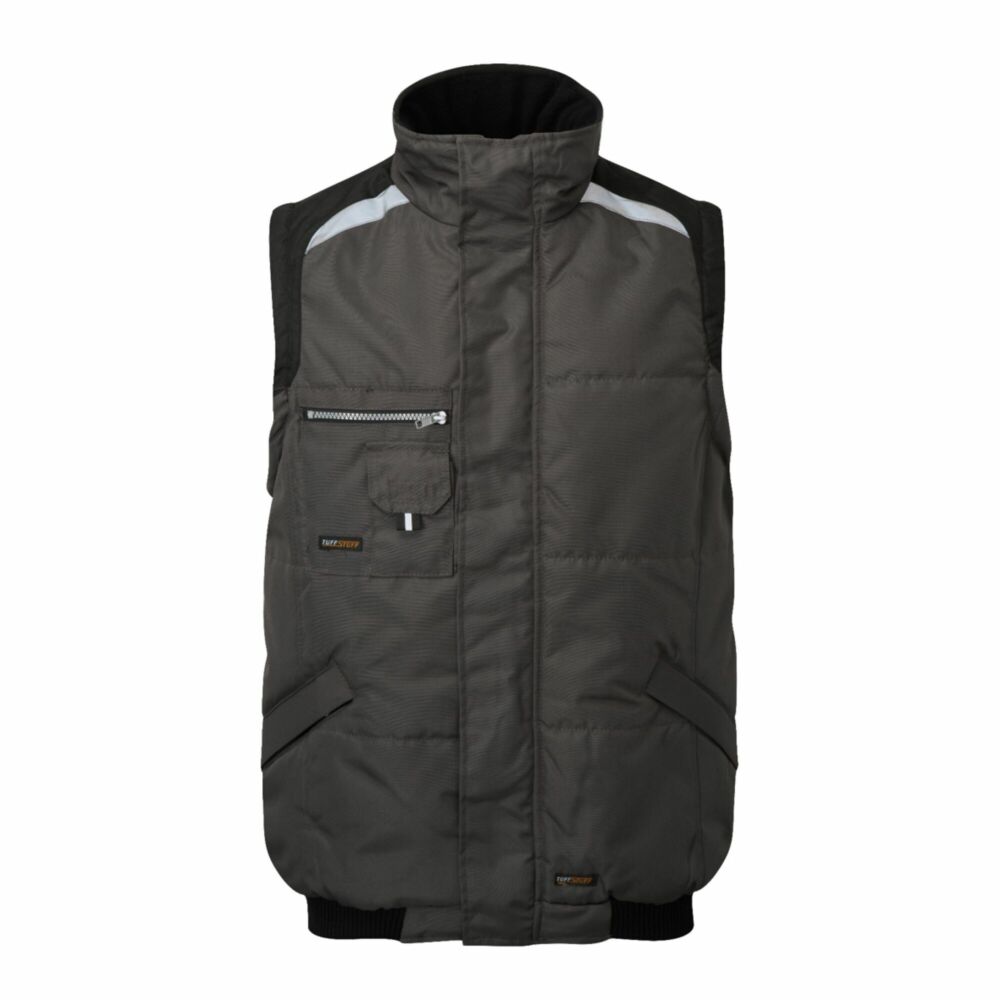 Tuffstuff Pro Work Bodywarmer Grey/Black - 3XL