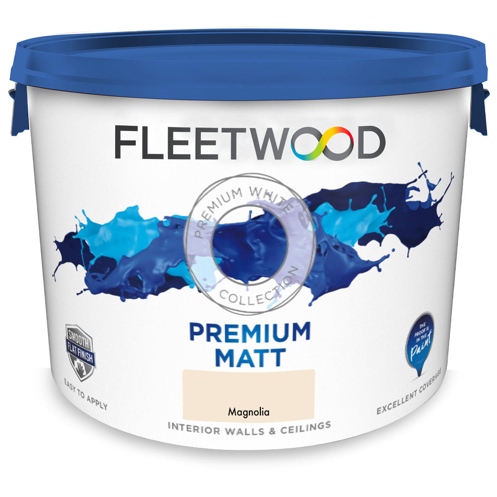 Fleetwood Premium Matt Magnolia 10L