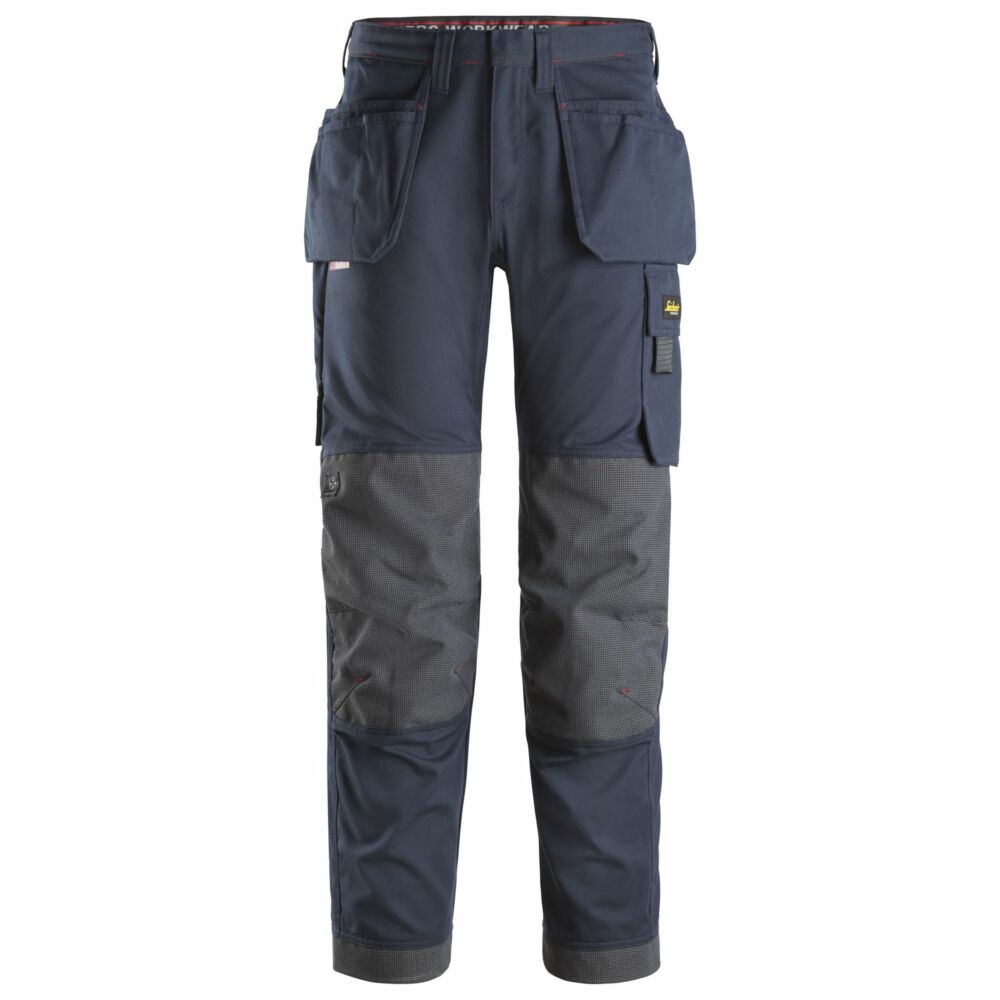 Snickers-ProtecWork, Work Trousers Holster Pockets-Navy