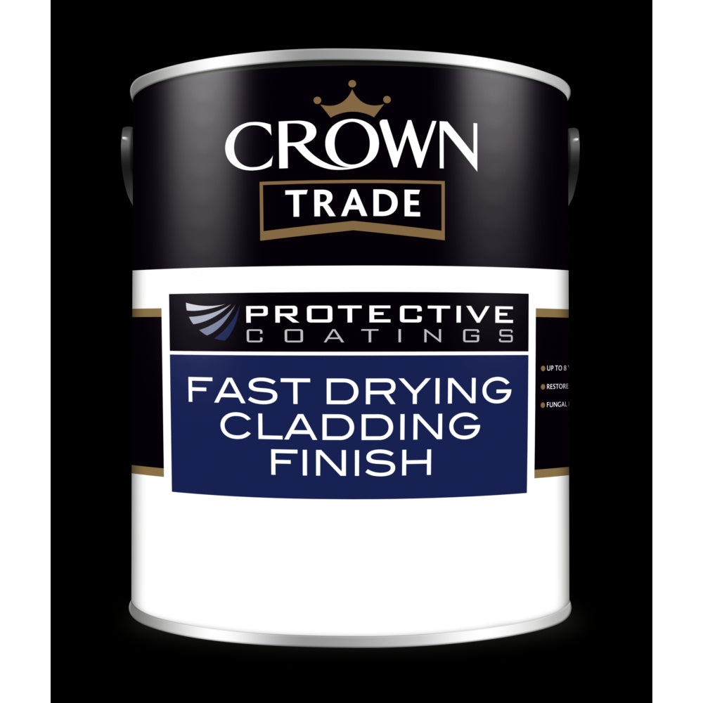Crown Trade Protective Coating Fast Dry Cladding Base Opal Medium 5L