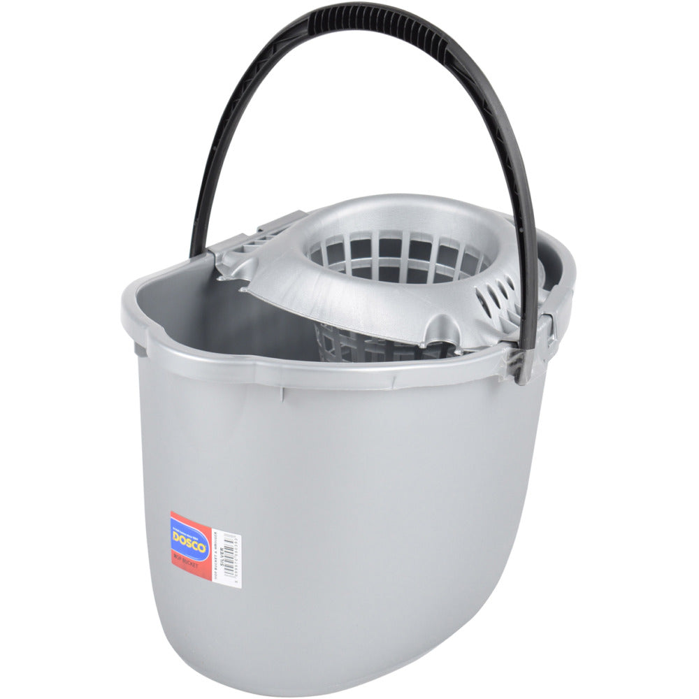 Dosco - Mop Bucket & Wringer Silver