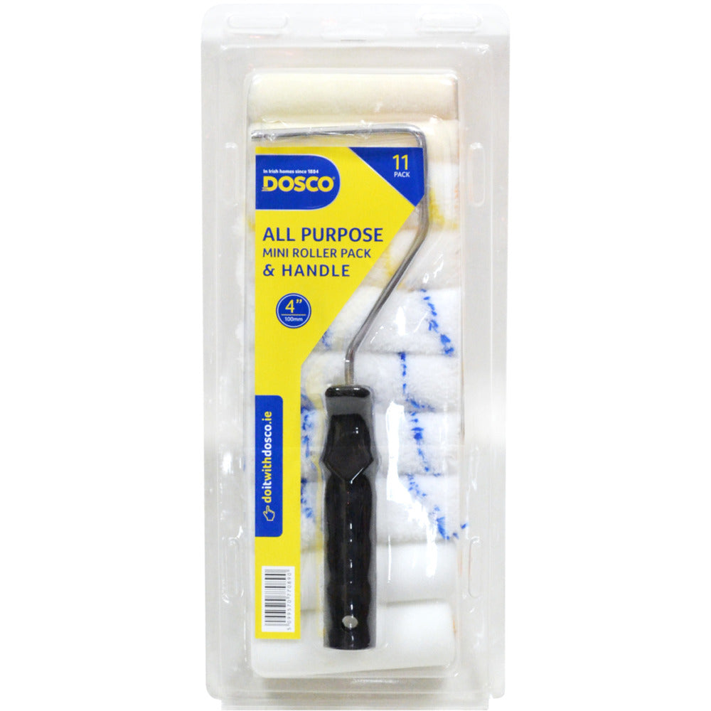 Dosco - 11 Piece 4\ Mini Roller Set