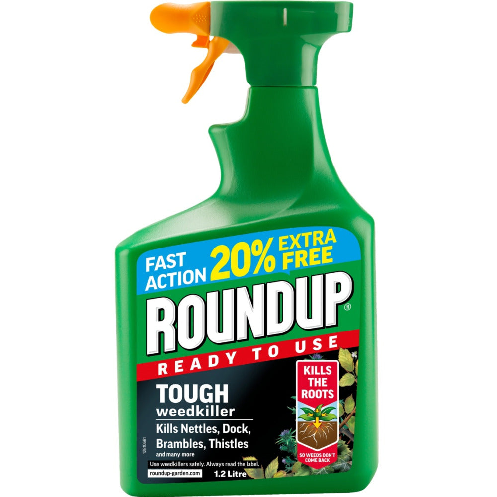 Roundup Tough weedkiller gun 1L +20%