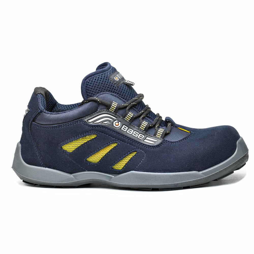 Record Frisbee Shoe S1P ESD SRC - Blue/Yellow