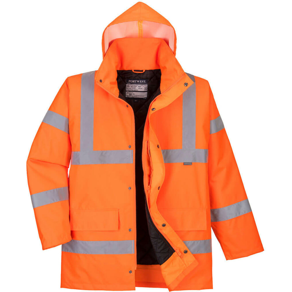 Portwest - Hi-Vis Traffic Jacket - Orange