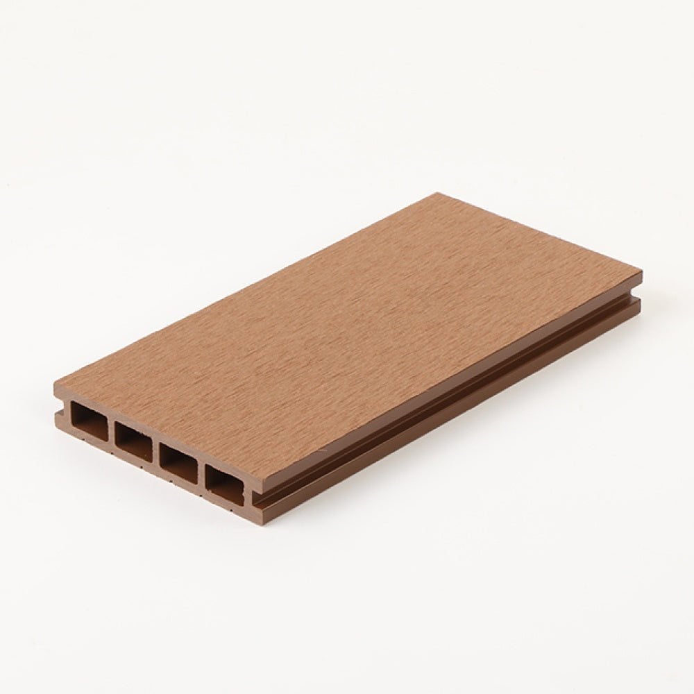 Portland Montana Hollow Deck Board Fired Earth Composite Decking 25mm