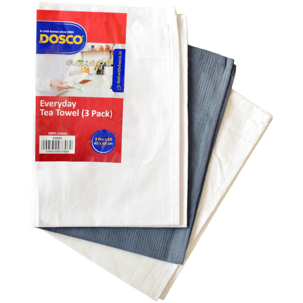 Dosco - Cotton Tea Towel (3 Pack)