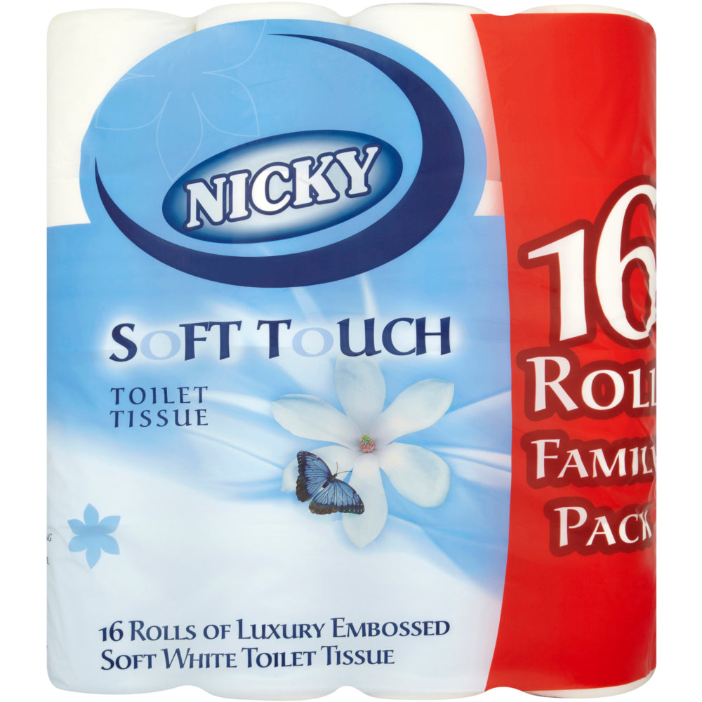 Soft Touch Toilet - 16 Rolls