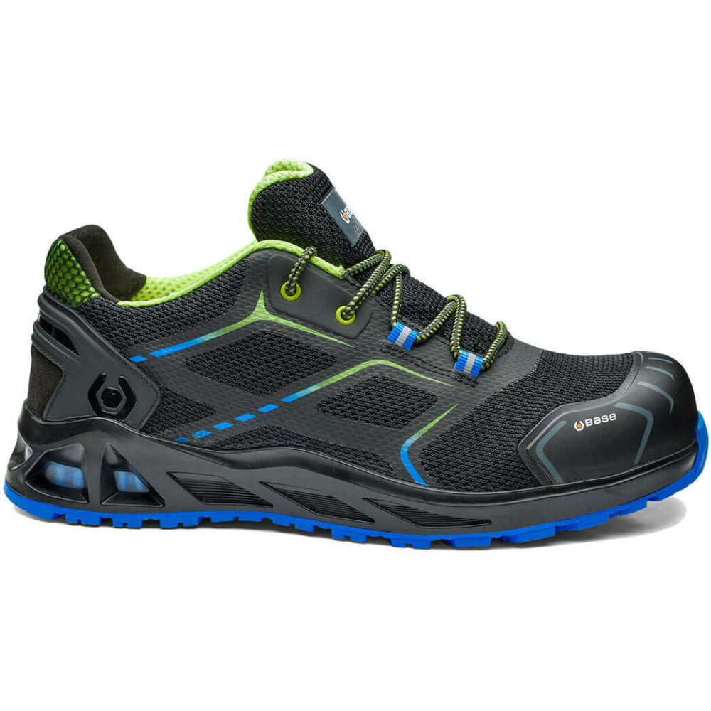 Kaptiv K-Speed Shoe S1P SRC HRO - Black/Blue
