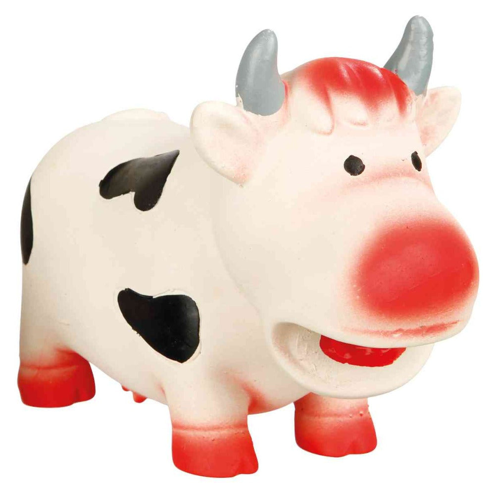 Trixie - Latex Cow 19cm with sound
