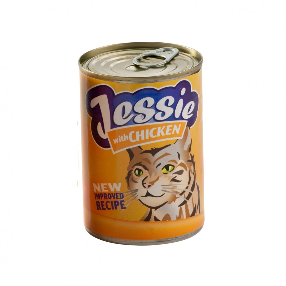 Jessie - Cat Food Chicken - 400g - Tray of 12