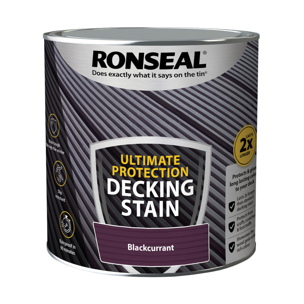 Ronseal Ultimate Protection Decking Stain Blackcurrant 2.5L