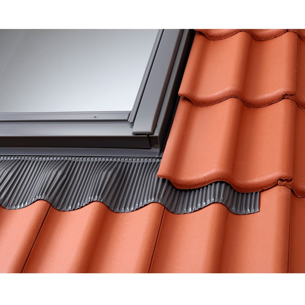 Velux - EDW 0000 Tile Flashing (114X118) - Grey Powder Coated Aluminium