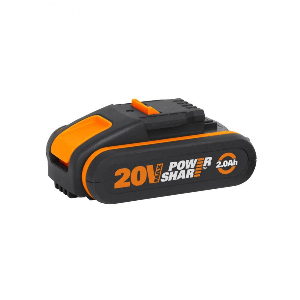 WORX - Battery with indicator - 20V - 2Ah - Black and Orange