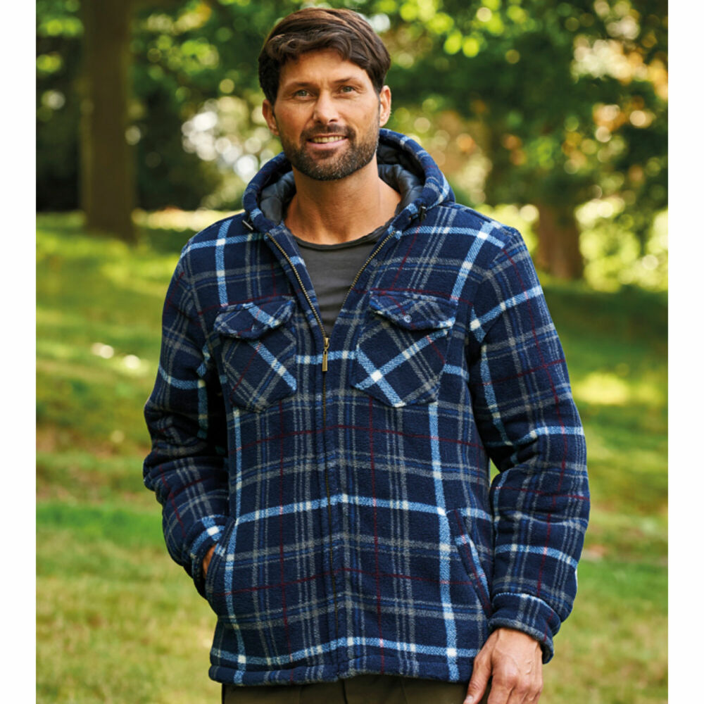 Champion Dumfries Hooded Fleece Shirt Assorted - M