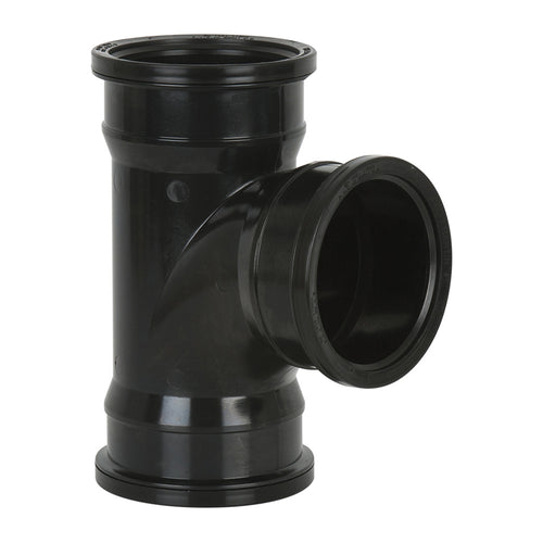 Brett Martin - 110mm x 92½° Triple Socket Branch Without Bosses