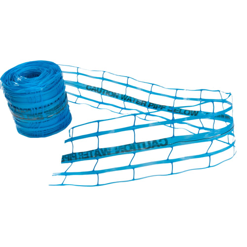 Ultra Grip Detect Tape Caution Water Pipe Below 200mm x 100m