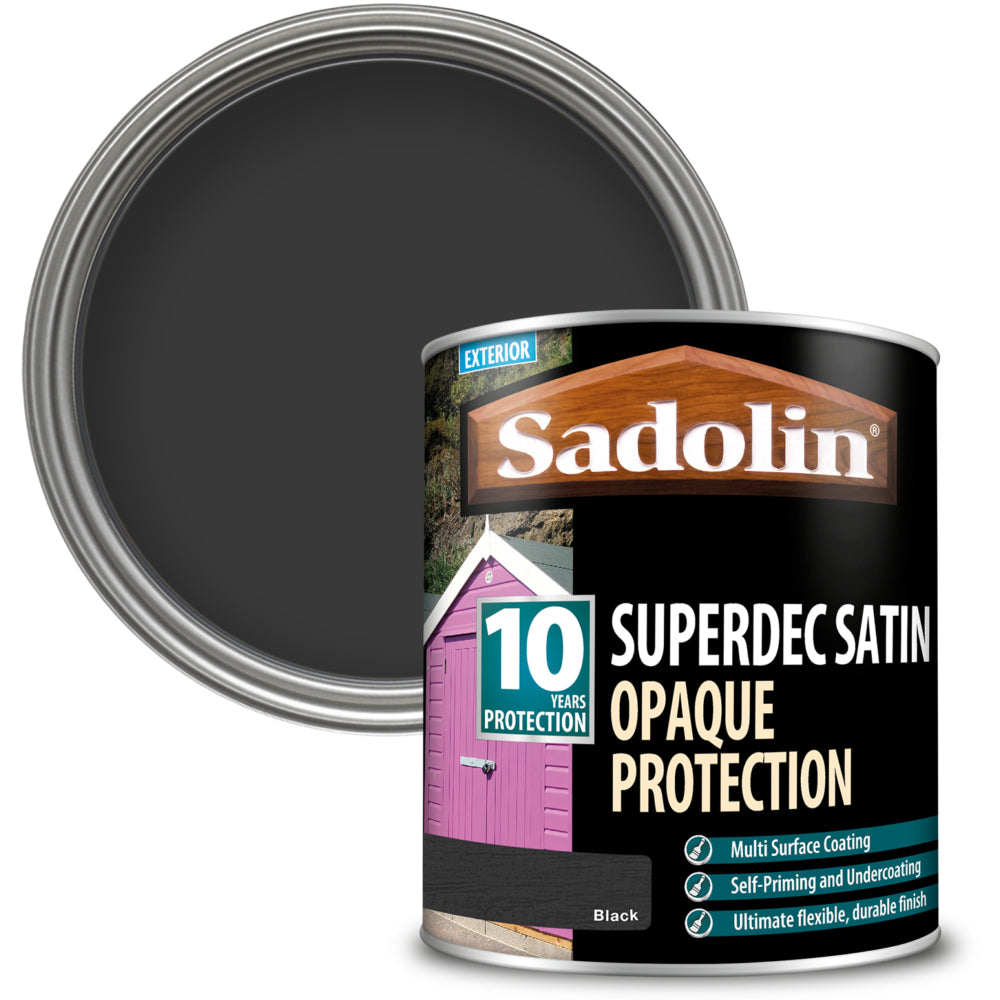 Sadolin Superdec Black 1L