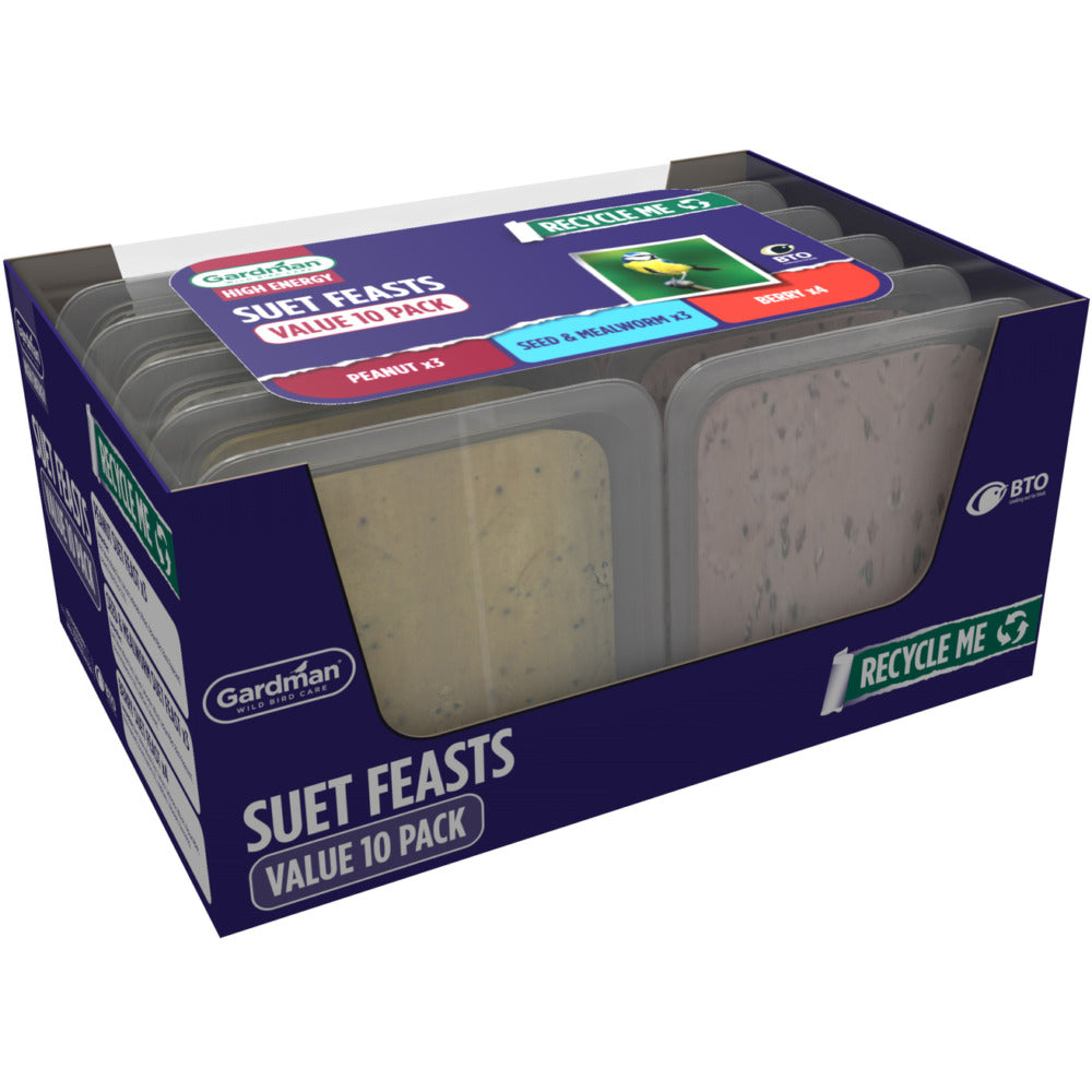 Gardman Suet Feasts 10 Pack