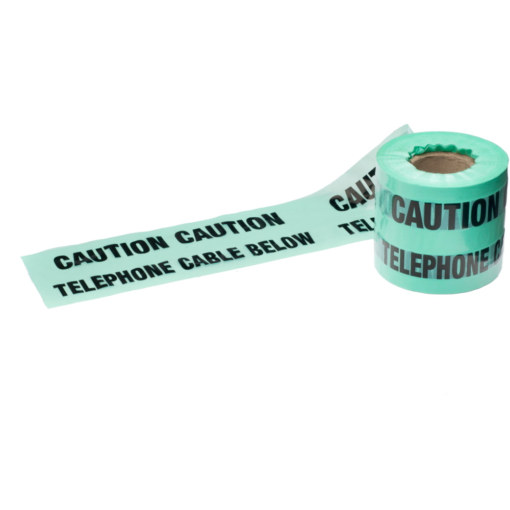 Ultra Grip Tape Caution Telephone Cable 150mm x 365m