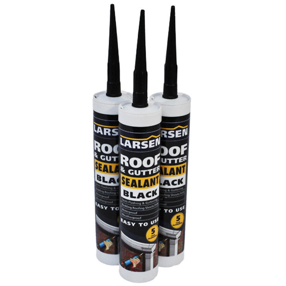 Larsen - Roof & Gutter Sealant - Black