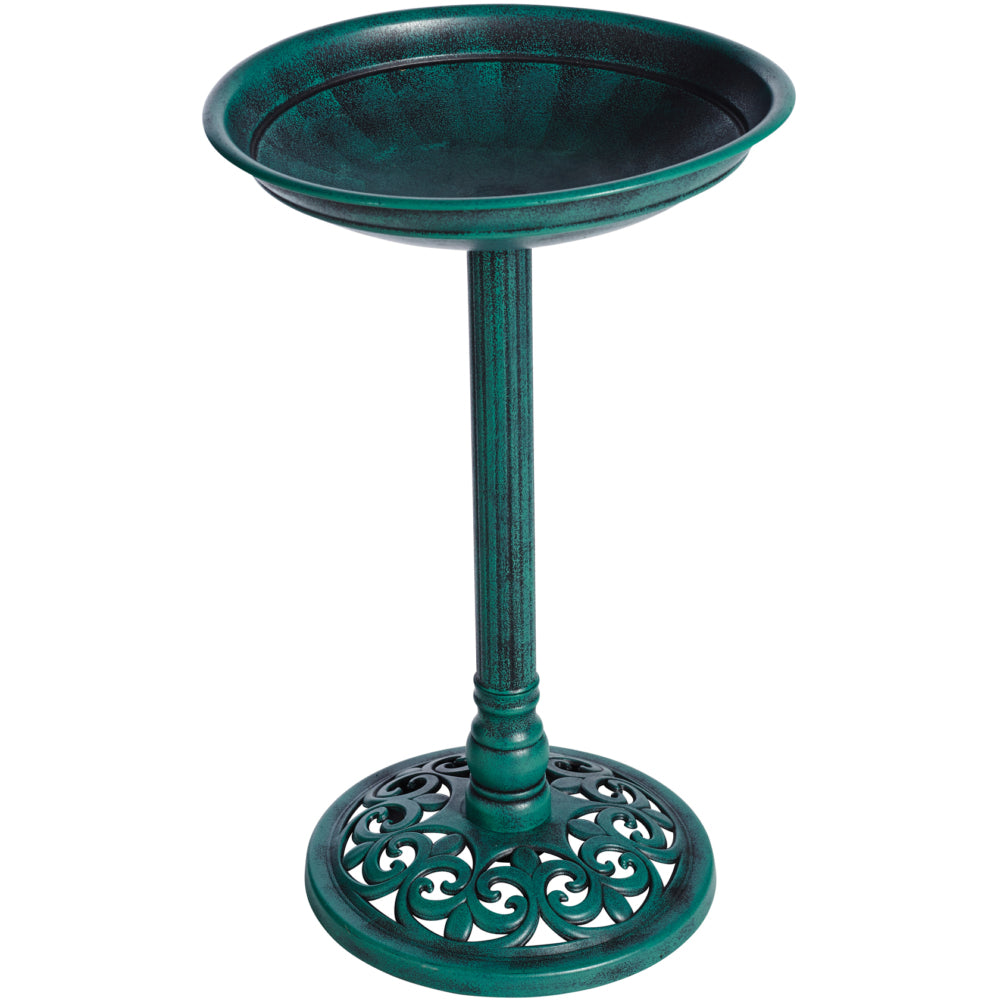 Gardman Verdigris Effect Plastic Bird Bath