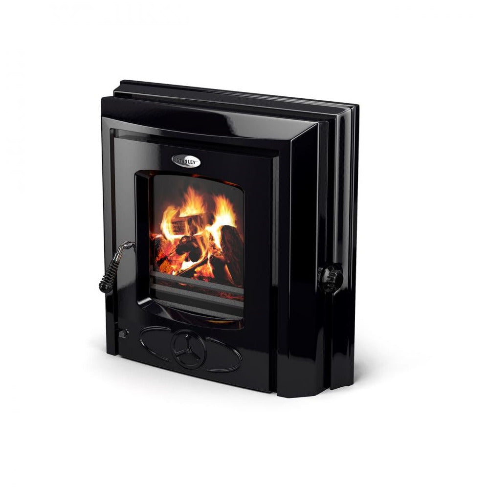 Stanley - Cara+ Central Heating Insert Stove Black Enamel