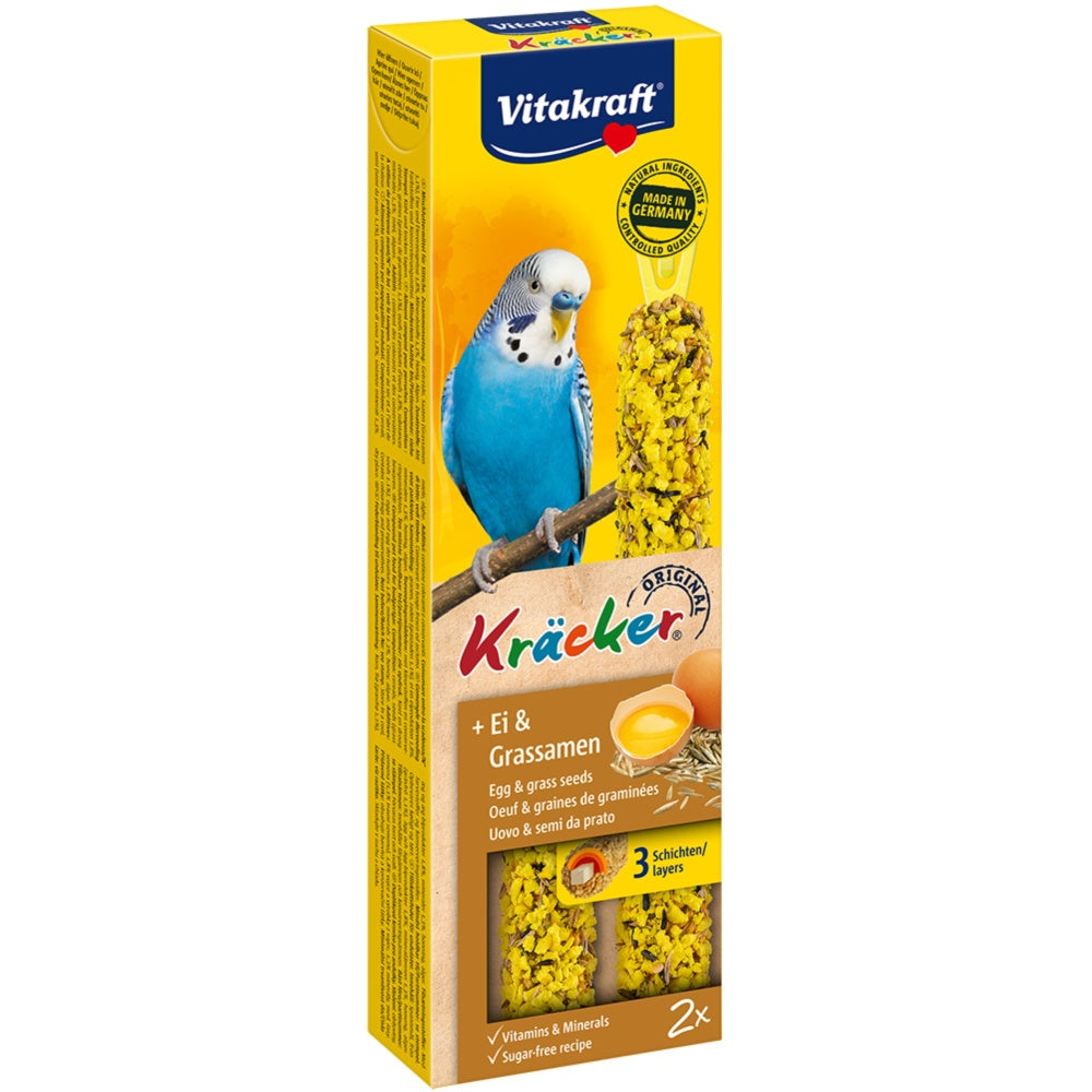 Vitakraft - Kräcker Egg-grass Seeds Budgie