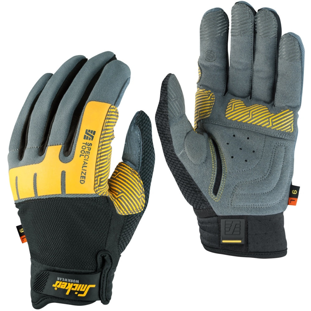 Snickers - Specialized Tool Glove, Left - Rock grey/Black