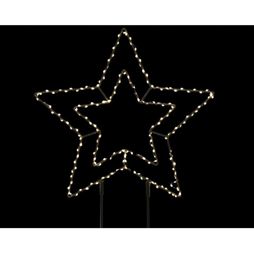 Lumineo - Micro LED Star Stake - 77cm - Warm White