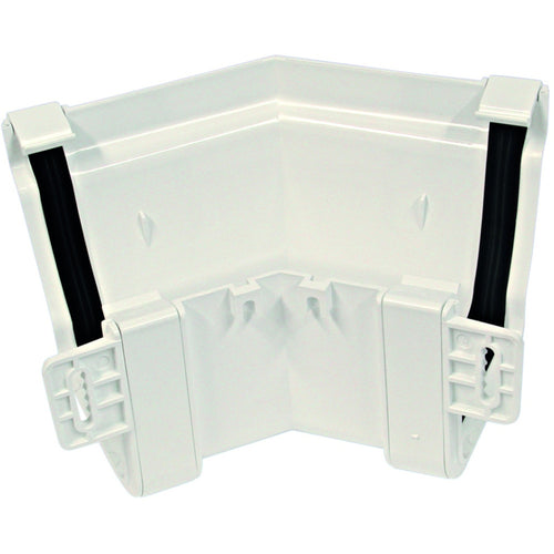 Rainwater StormLine OsRSt PVC-U Gutter Angle External 45° White 111mm