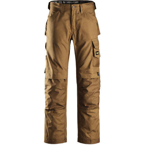 Snickers - Craftsmen Trousers, Canvas+ - Brown