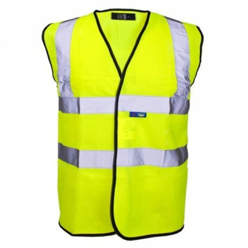 Hi-Vis Reflective Vest Yellow - S