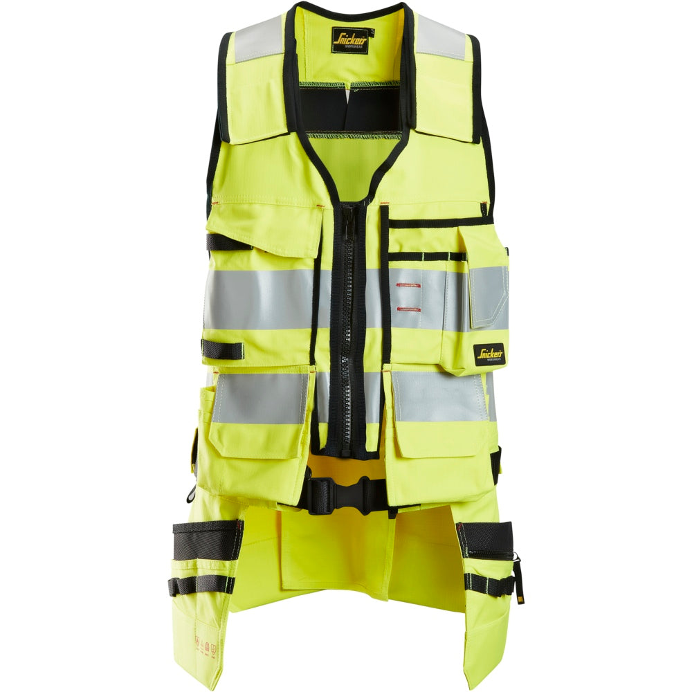 Snickers - ProtecWork, Vest, High-Vis Class 1 - High vis yellow