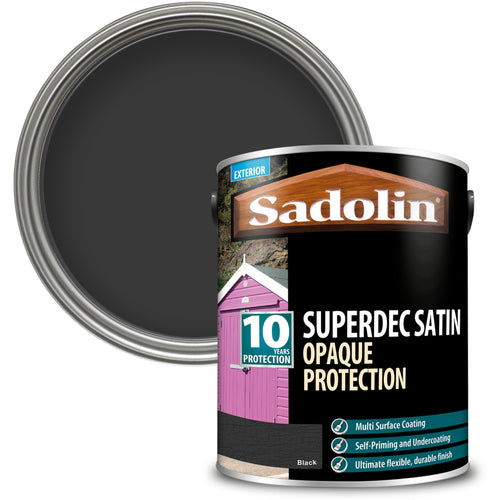 Sadolin Superdec Black 5L