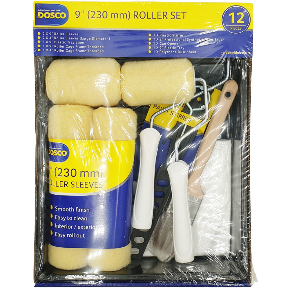 Dosco - 12 Piece 9\ Roller Set