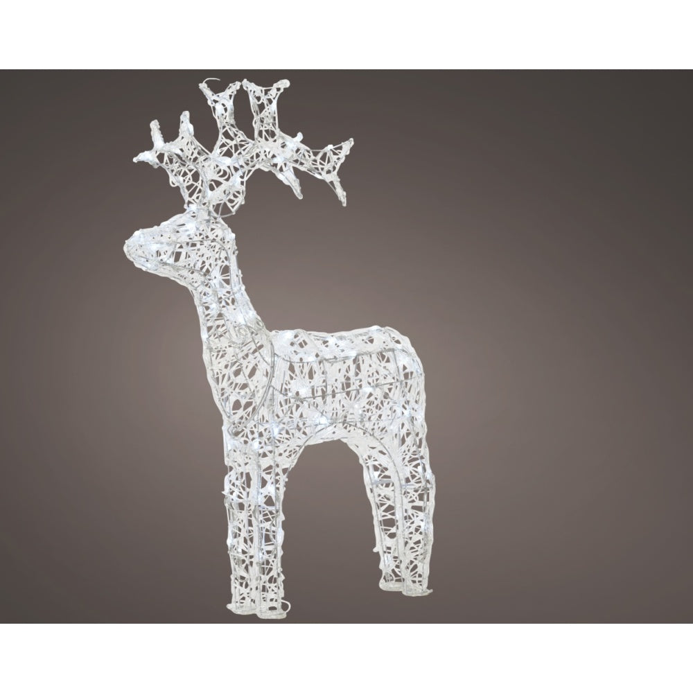 Lumineo LED Soft Acrylic Reindeer - 1.16m