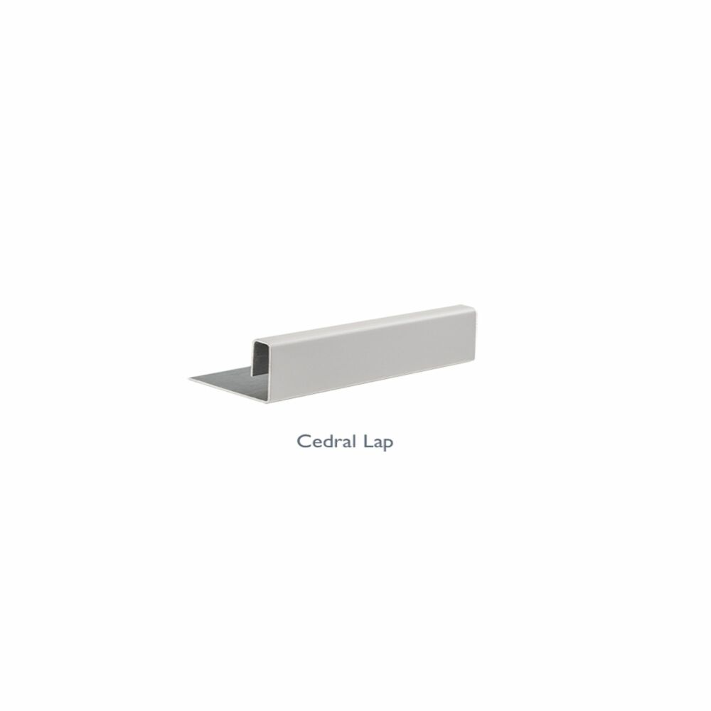 Cedral Lap C52 Pearl End Profile 3000mm