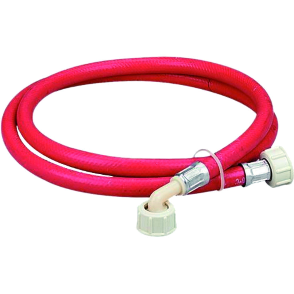 South Coast Plumbing - Wash Mach Hose Red 3/4\ Female  1.5M